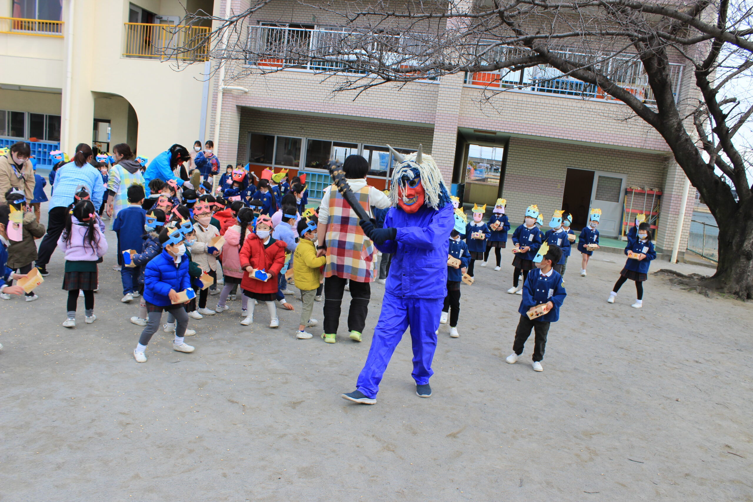 本日、2月3日は・・・ - 明法学園