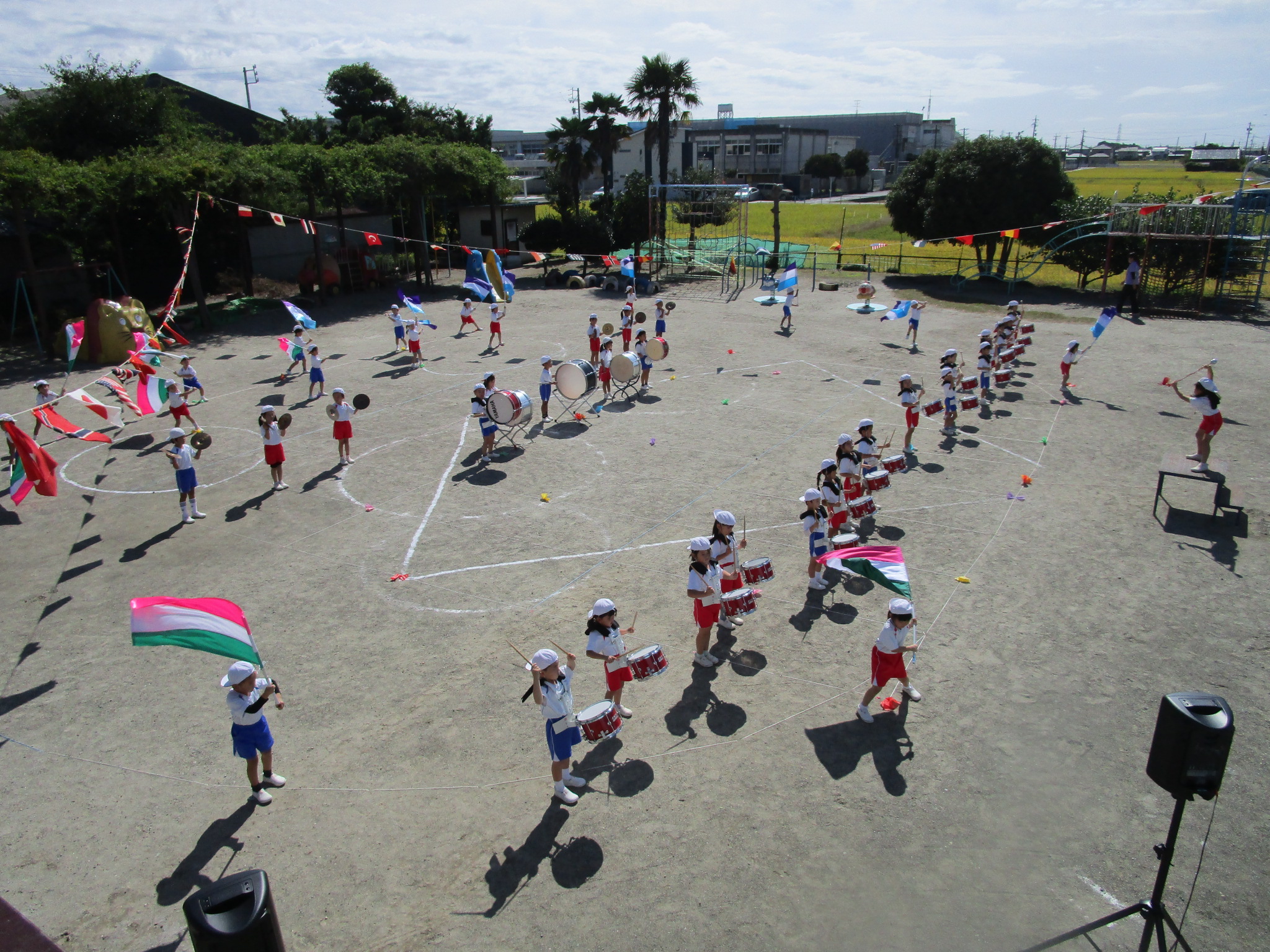 明法学園 千秋幼稚園 体操服 男子 味わい深い