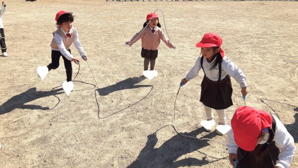 3月③お散歩＆なわとび🌺千秋幼稚園