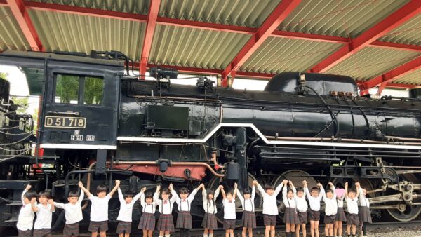 蒸気機関車🚆千秋幼稚園