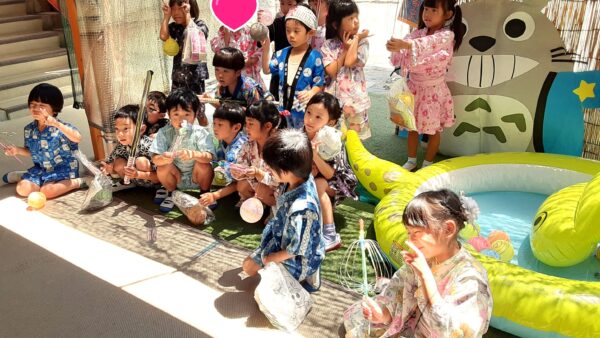 夏祭り🎵③千秋幼稚園
